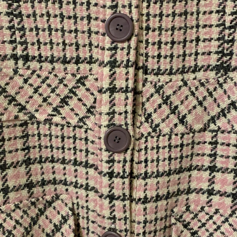 STATIC 80% Wool Coat size Large - Picture 10 of 15